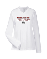 Stars Academy Football Strong - Womens Performance Longsleeve