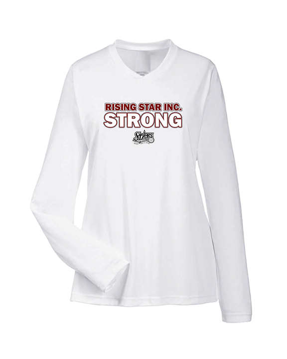 Stars Academy Football Strong - Womens Performance Longsleeve