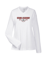 Stars Academy Football Swoop - Womens Performance Longsleeve