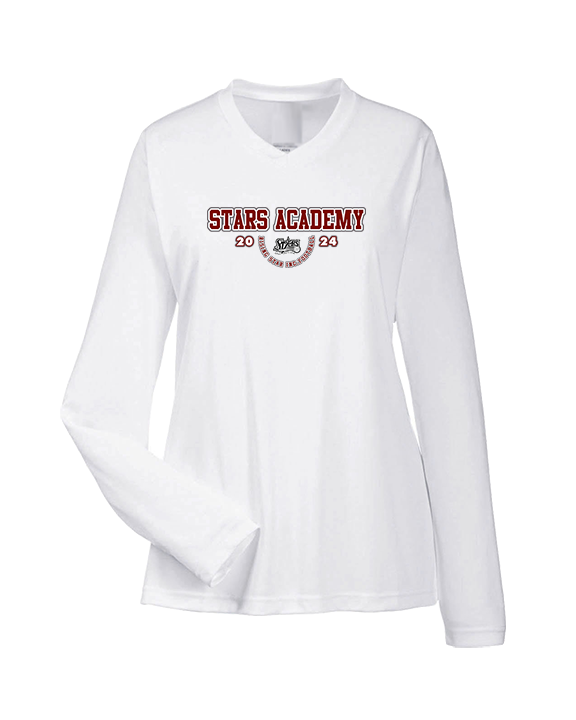Stars Academy Football Swoop - Womens Performance Longsleeve