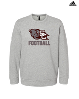 Station Camp HS Football - Mens Adidas Crewneck
