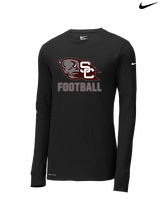 Station Camp HS Football - Mens Nike Longsleeve