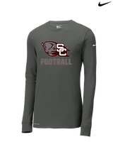 Station Camp HS Football - Mens Nike Longsleeve