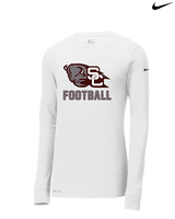 Station Camp HS Football - Mens Nike Longsleeve