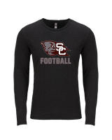 Station Camp HS Football - Tri-Blend Long Sleeve