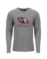 Station Camp HS Football - Tri-Blend Long Sleeve