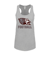 Station Camp HS Football - Womens Tank Top