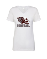 Station Camp HS Football - Womens Vneck