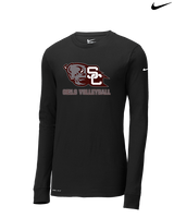 Station Camp HS Girls Volleyball - Mens Nike Longsleeve