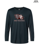 Station Camp HS Girls Volleyball - Mens Oakley Longsleeve