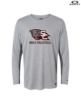 Station Camp HS Girls Volleyball - Mens Oakley Longsleeve