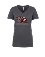 Station Camp HS Girls Volleyball - Womens Vneck