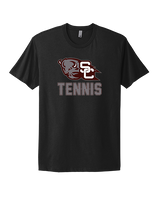 Station Camp HS Tennis - Mens Select Cotton T-Shirt