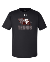 Station Camp HS Tennis - Under Armour Mens Team Tech T-Shirt