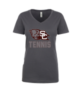 Station Camp HS Tennis - Womens Vneck