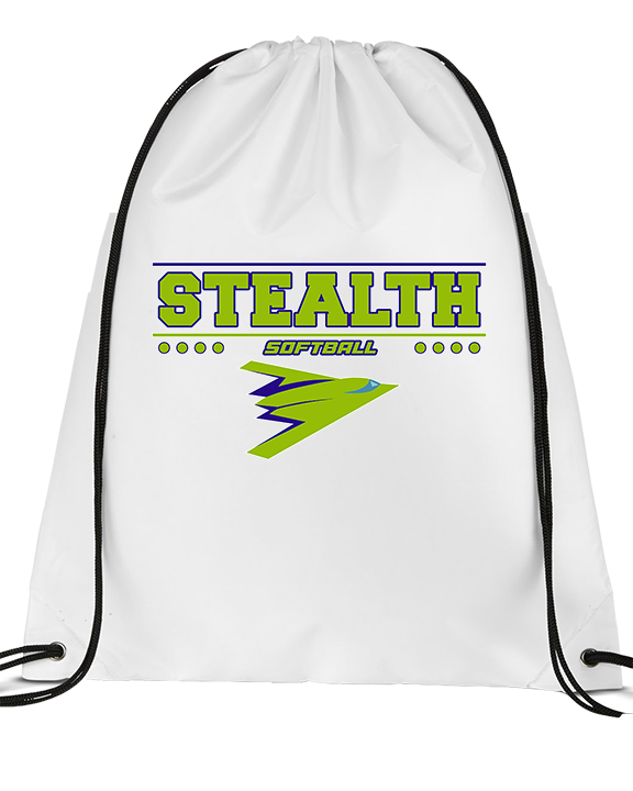 Sterling Softball Border - Drawstring Bag