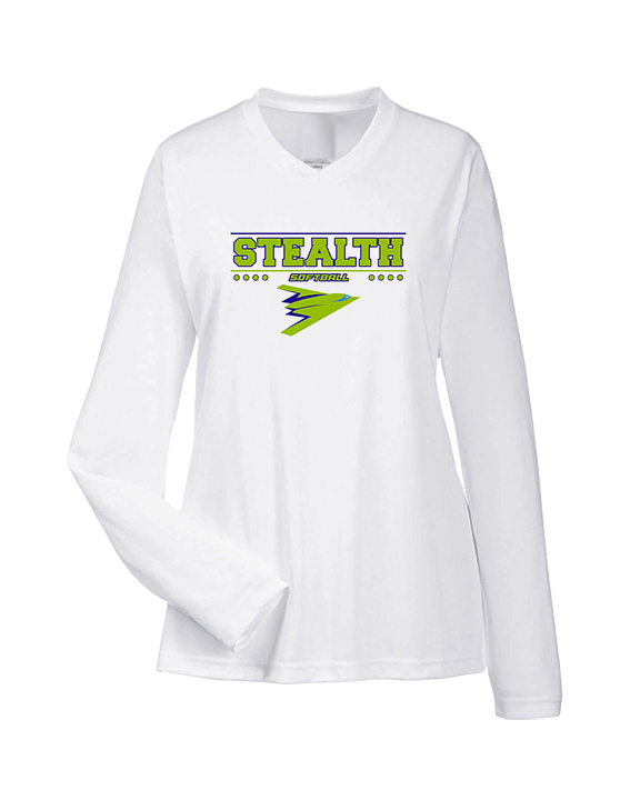 Sterling Softball Border - Womens Performance Longsleeve