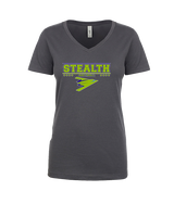 Sterling Softball Border - Womens Vneck