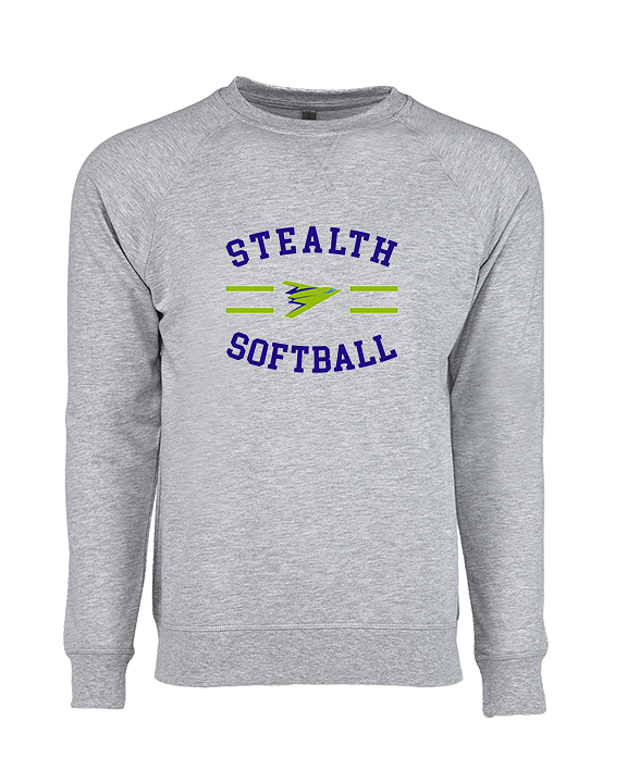 Sterling Softball Curve - Crewneck Sweatshirt