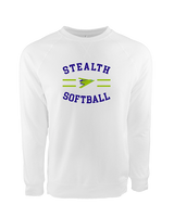 Sterling Softball Curve - Crewneck Sweatshirt
