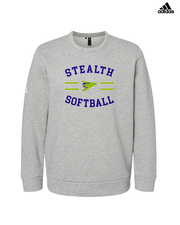 Sterling Softball Curve - Mens Adidas Crewneck