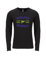 Sterling Softball Curve - Tri-Blend Long Sleeve