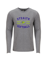 Sterling Softball Curve - Tri-Blend Long Sleeve