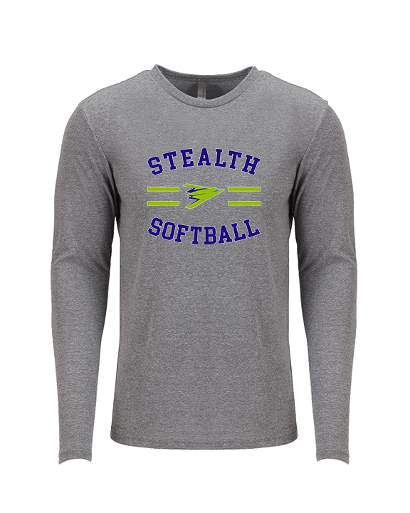 Sterling Softball Curve - Tri-Blend Long Sleeve
