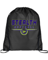 Sterling Softball Design - Drawstring Bag