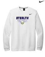 Sterling Softball Design - Mens Nike Crewneck