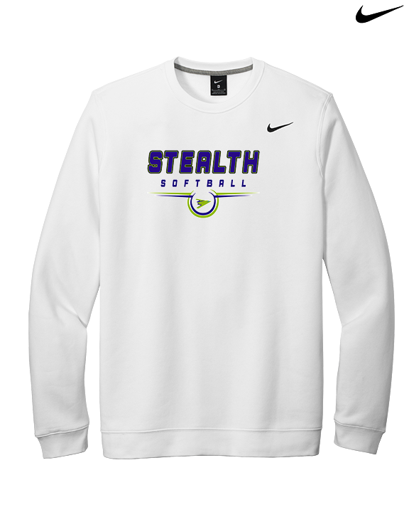 Sterling Softball Design - Mens Nike Crewneck