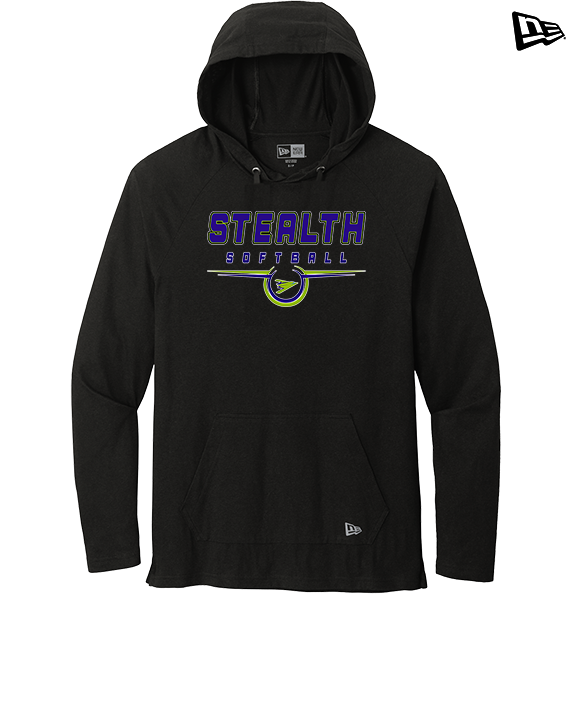 Sterling Softball Design - New Era Tri-Blend Hoodie