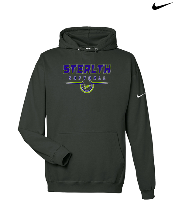 Sterling Softball Design - Nike Club Fleece Hoodie