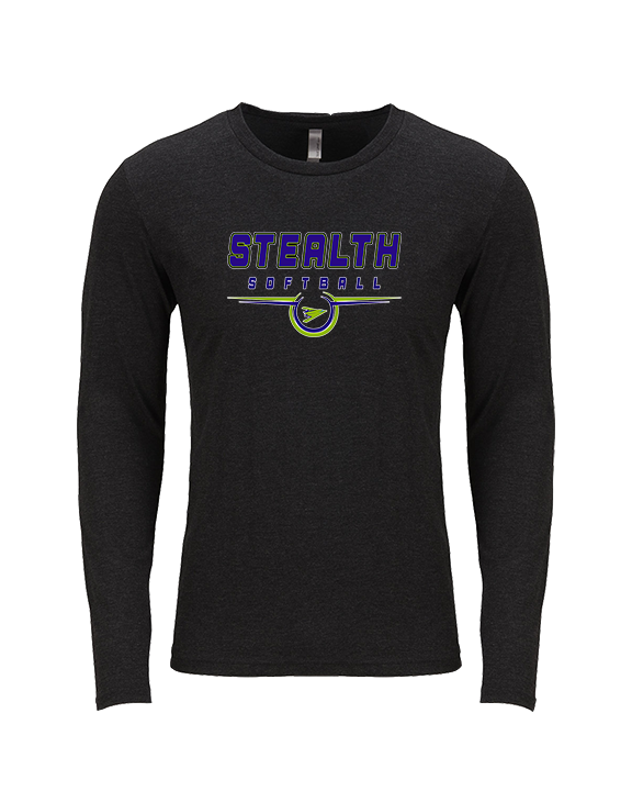 Sterling Softball Design - Tri-Blend Long Sleeve