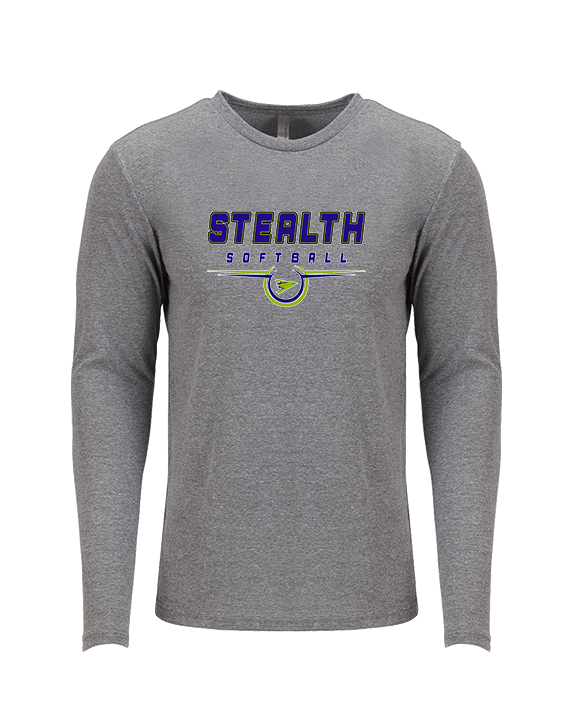 Sterling Softball Design - Tri-Blend Long Sleeve