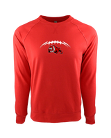 Streator HS Football Laces - Crewneck Sweatshirt