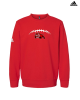 Streator HS Football Laces - Mens Adidas Crewneck