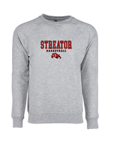 Streator HS Girls Basketball Block - Crewneck Sweatshirt
