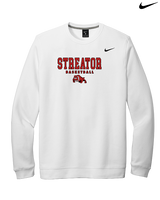 Streator HS Girls Basketball Block - Mens Nike Crewneck