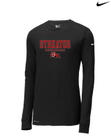 Streator HS Girls Basketball Block - Mens Nike Longsleeve