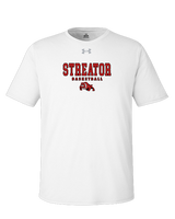 Streator HS Girls Basketball Block - Under Armour Mens Team Tech T-Shirt