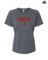 Streator HS Girls Basketball Block - Womens Adidas Performance Shirt