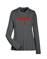 Streator HS Girls Basketball Block - Womens Performance Longsleeve