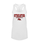 Streator HS Girls Basketball Block - Womens Tank Top