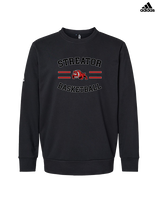 Streator HS Girls Basketball Curve - Mens Adidas Crewneck