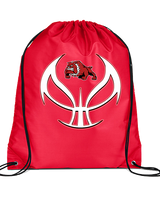 Streator HS Girls Basketball Full Ball - Drawstring Bag