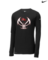 Streator HS Girls Basketball Full Ball - Mens Nike Longsleeve