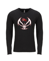 Streator HS Girls Basketball Full Ball - Tri-Blend Long Sleeve