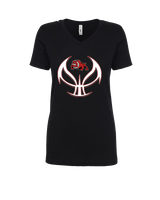 Streator HS Girls Basketball Full Ball - Womens Vneck