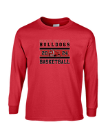 Streator HS Girls Basketball Stamp - Cotton Longsleeve